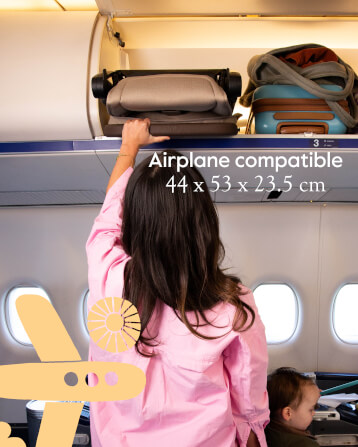 รถเข็นเด็ก JOOLZ รุ่น AER 2 สีครีม (ขึ้นเครื่องบินชั้นสัมภาระได้)_8